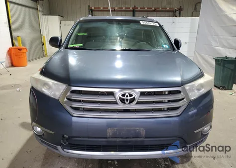 2012 Toyota Highlander Base from USA, damaged, VIN 5TDBK3EH0CS134530